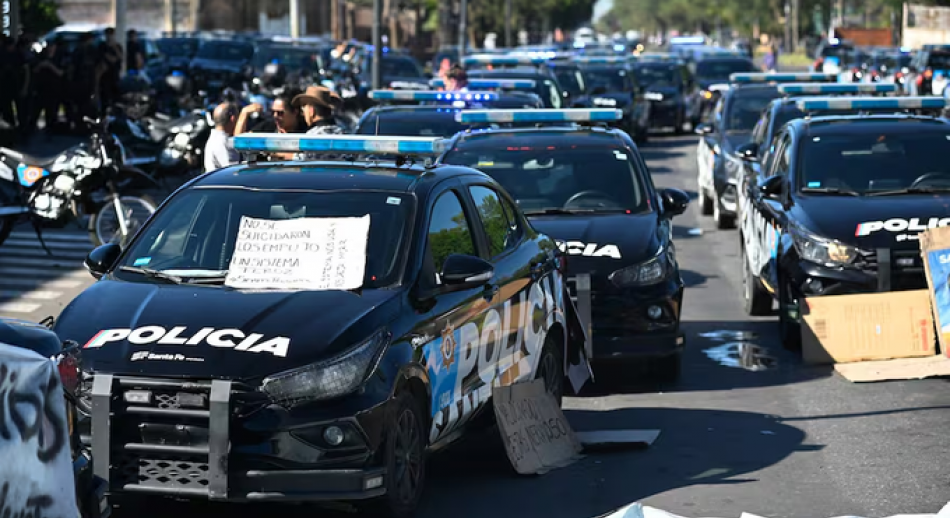 Las protestas en la Policía de Santa Fe generaron 20 pases a disponibilidad
