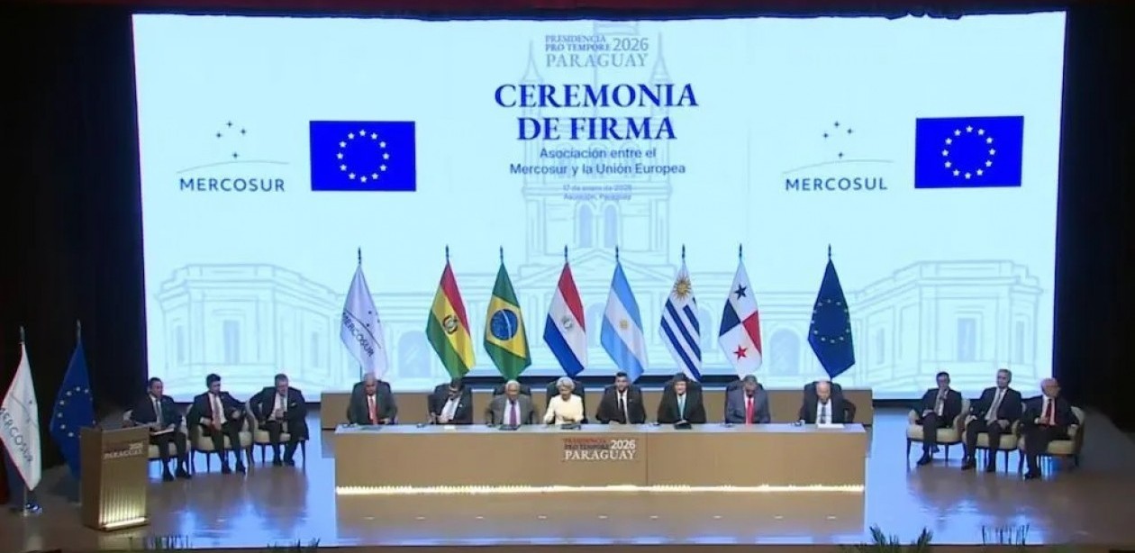La Unión Europea y el Mercosur celebraron la entrada en vigor provisional de su acuerdo comercial