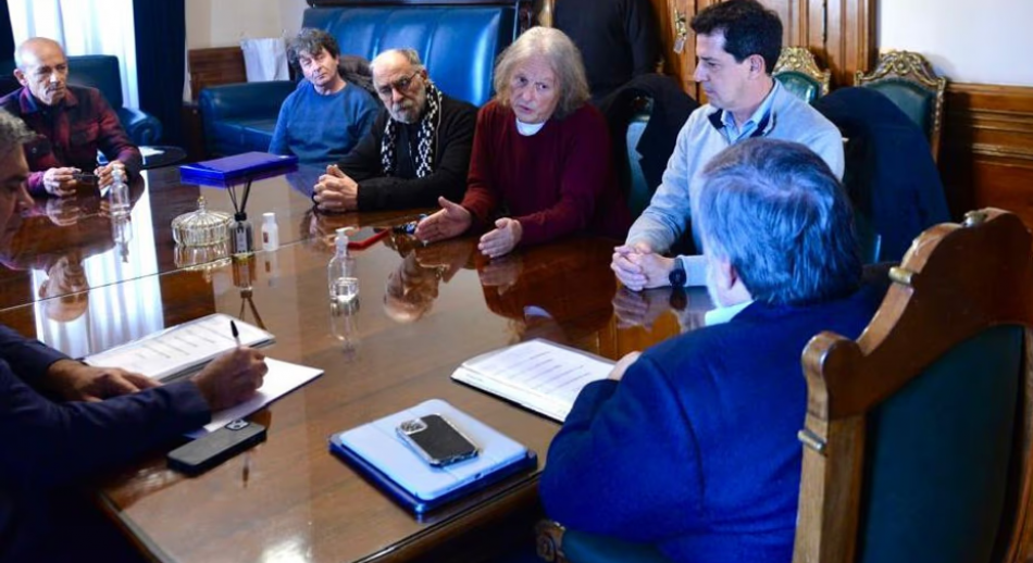 Villarruel y el interbloque del PJ en el Senado recibieron por separado al Pollo Sobrero