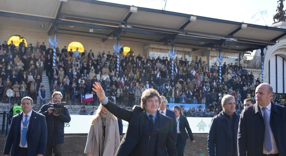 En La Rural, Milei aseguró que 