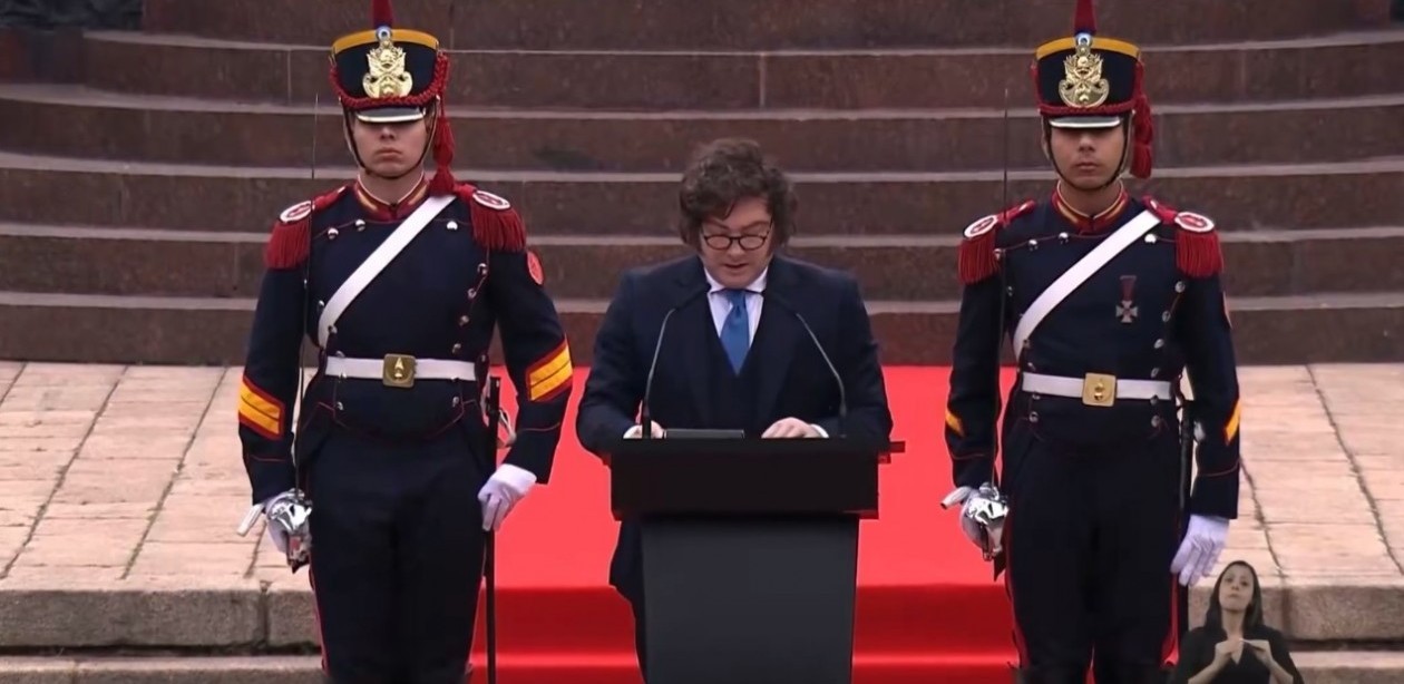 Homenaje al Gral. San Martín: Milei, contra “los enemigos internos y externos”